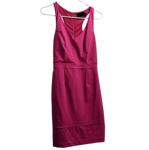 Cynthia Rowley Pink Racerback Midi Dress XS